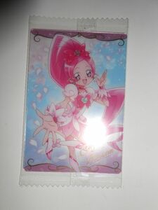  Shokugan Precure card wafers no. 4.*SR No.11[kyu Abu ro Sam ]* Heart catch Precure!