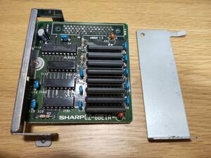 SHARP original X68000 ACE/PRO 1MB extension memory CZ-6BE1A