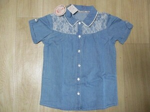  unused *Angel Love* pretty short sleeves blouse * size 150.
