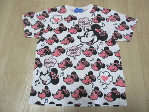  Tokyo Disney resort * симпатичный короткий рукав футболка * minnie Chan * размер 120.* стоимость доставки 180 иен 