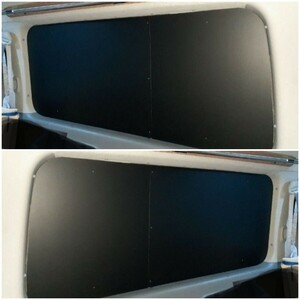 200 series Hiace | super GL exclusive use window panel | left right set | black specification 