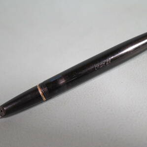 【筆記未確認】万年筆⑪ 2本セット PILOT パイロット/LAMY ラミー 27e OB ブラック ペン先 14K/585★日本製/ドイツ製 黒の画像7