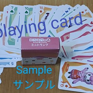 あつまれどうぶつの森 クラブニンテンドー トランプ playing card Animal Crossing ブルー blue