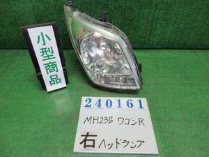 ワゴンＲ DBA-MH23S 右 ヘッド ランプ ライト ASSY FX ZJ3 ブルーイッシュブラックパールIII コイト 100-59192 240161