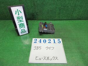 ライフ DBA-JB5 ヒューズ ボックス DIVAベンチ NH624P プレミアムホワイトパール 38650-SYA-901 240215