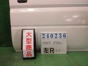 アクティ EBD-HH5 左 リア ドア ASSY SDX NH578 タフタホワイト M2L3 240236