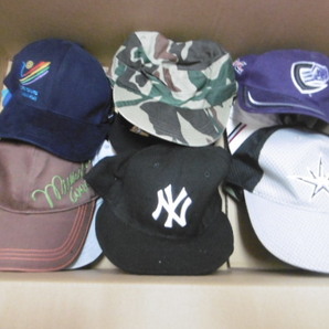 CUP HUT 一円スタート 帽子 大量 まとめ 色々 36個 MESH RUNOKI SRIXON NYC メーカー物 スポーツ用 野球の画像5