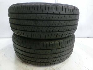 K20-2107 深溝 中古タイヤ ダンロップ ENASAVE EC204 215/45R17 91W (2本)