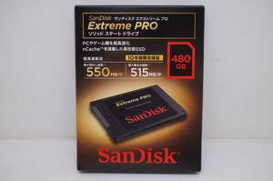 ☆新品未使用品☆SanDisk Extreme Pro SSD 480GB（SDSSDXPS-480G-J25）