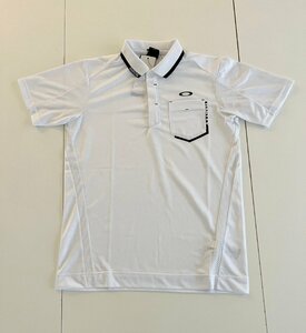 オークリー　ＯＡＫＬＥＹ ＲＯＬＬＥＲ　ＪＱ　ＰＯＬＯ　ＦＯＡ４０３５２０　(ＷＨＩＴＥ)　ＸＬ