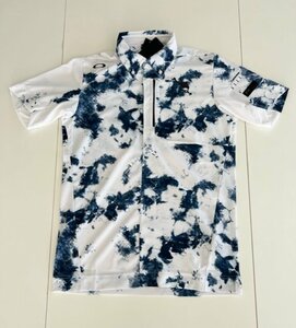 オークリー　ＳＫＵＬＬ　ＢＬＥＡＣＨ　ＧＲＡＰＨＩＣ　ＳＨＩＲＴ　ＦＯＡ４０３５１７　(ＷＨＩＴＥ ＰＲＩＮＴ)　ＸＸＬ