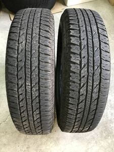 E76 ヨコハマ GEOLANDAR A/T G015 ジオランダー　175/80R16 ジムニー　などに　中古2本 