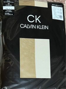 #125【CK CALVIN KLEIN】カルビンクライン 着圧パンティストッキング アークベージュ 着圧・薄手パンスト Mサイズ