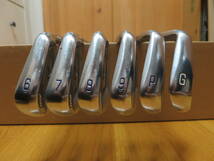 MIZUNO JPX 900 FORGED N.S.PRO MODUS3 TOUR105S 6I-9I,PW,UW / ミズノ ＪＰＸ９００ フォージド モーダス １０５Ｓ ６本セット【良品】_画像3