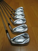 MIZUNO JPX 900 FORGED N.S.PRO MODUS3 TOUR105S 6I-9I,PW,UW / ミズノ ＪＰＸ９００ フォージド モーダス １０５Ｓ ６本セット【良品】_画像2