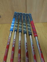 MIZUNO JPX 900 FORGED N.S.PRO MODUS3 TOUR105S 6I-9I,PW,UW / ミズノ ＪＰＸ９００ フォージド モーダス １０５Ｓ ６本セット【良品】_画像8