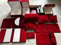 カルティエ Cartier 空箱 BOX 時計ケース　箱　ボックス　腕時計　修理袋　クリーナー　付属品　冊子　セット　_画像1