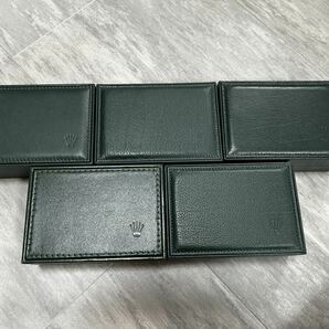 良品 ROLEX ロレックス 空箱 外箱×5 内箱×5 16233 16200 16613 15200など 時計ケース BOX カードケース 付属品 ボックス メンズ腕時計の画像2