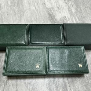 美品 ROLEX ロレックス 空箱 外箱×5 内箱×5 16233 15200など 時計ケース BOX カードケース 付属品 ボックス メンズ腕時計の画像2