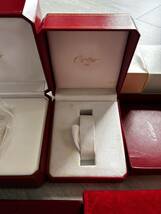 カルティエ Cartier 空箱 BOX 時計ケース　箱　ボックス　腕時計　修理袋　クリーナー　付属品　冊子　セット　_画像4