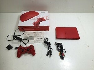 ◇SONY ソニー PS2 SCPH-90000 CR CINNABAR RED シナバーレッド プレイステーション2