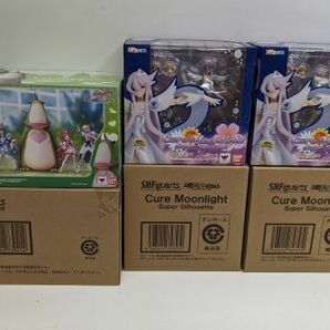 $ SHF Figuarts 魂ウェブ商店 プリキュア Cure Moonlight Super Silhousette キュアムーンライト スーパーシルエット コッぺ様 4体の画像1