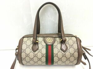 !! GUCCI グッチ オフィディア GG スモール ボストンバッグ 2way ショルダーバッグ ハンドバッグ シェリーライン