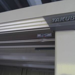 ＊直接取引限定 タクボ物置 TAKUBO 横190×高190×奥行94cm 収納庫 鍵あり 美品の画像4