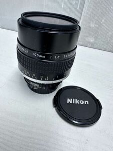 ♯【NIKONレンズ】ニコン　nikkor　105ｍｍ　1：1.8　動作未確認　中古品現状渡し