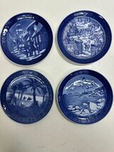 ♯【ROYAL　COPENHAGEN】ロイヤルコペンハーゲン　イヤープレート　4枚セット　中古品　1996　1972　2003　2006_画像1