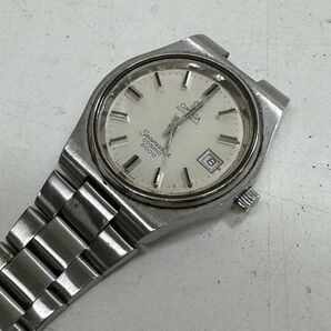 ♯【ジャンク品】OMEGA オメガ シーマスター 自動巻 COSMIC2000 竜頭破損 コスミック 腕時計 アンティークの画像8