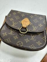 ♯【LouisVuitton】ルイヴィトン　モノグラム　ショルダーバッグ　サンクルー　PM　883Ⅵ　内側剥げ_画像2