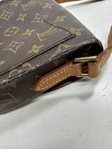 ♯【LouisVuitton】ルイヴィトン　モノグラム　ショルダーバッグ　サンクルー　PM　883Ⅵ　内側剥げ_画像5