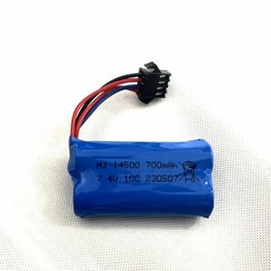 ★国内即納 WPL C54-1 C54 C74 JA11 ジムニー専用 大容量バッテリー リポ 7.4V 700mah 2S パーツ 1/10 軽トラック ラジコンカー RC パーツの画像1