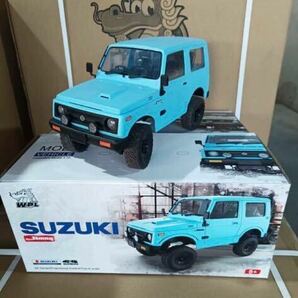 限定色ベイ・ブルー バッテリー*2+ 連動LEDライト WPL C74 スズキ ジムニー RTR 1/10ラジコン RC クローラー ライセンス JA11 4WDトラックの画像1