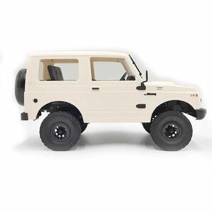 ホワイトバッテリー*2+ 連動LEDライト WPL新発売NEW C74 スズキ ジムニー RTR 1/10ラジコン RC クローラー ライセンス JA11 4WDトラックの画像9