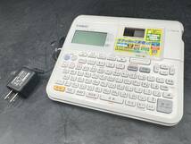 【動作品】 CASIO/カシオ NAME LAND/ネームランド ラベル ライター シール オートカッター 事務用品 オフィス用品 KL-M7_画像1