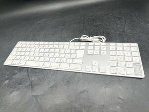 Apple/アップル Keyboard 純正 USB キーボード 日本語配列 テンキー 10キー A1243