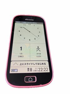 【美品】ドコモ らくらくスマートフォンme F-03K SIMロック解除済み SIMフリー