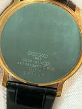 m4d17 SEIKO Dolce 5E30-6A30 セイコー 腕時計 時計 金時計　k18 K18 極美品　ドルチェ_画像4