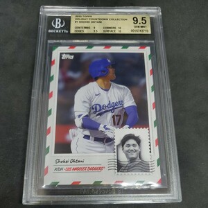 TOPPS NOW HOLIDAY ホリデー 大谷翔平 BGS 9.5 その1