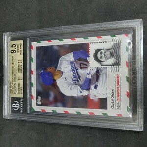 TOPPS NOW HOLIDAY ホリデー 大谷翔平 BGS 9.5 その2