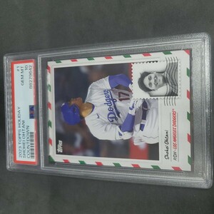 TOPPS NOW HOLIDAY ホリデー 大谷翔平 PSA 10 その1