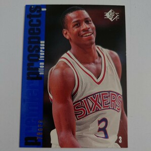 アレン・アイバーソン ルーキーカード ALLEN IVERSON 1996-1997 UPPER DECK SP PREMIER PROSPECTS NBA ROOKIE basketball バスケ UD 