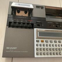 SHARP CE-125 PC-1251/CE-150 PC-1500ポケットコンピュータ ジャンク品_画像2