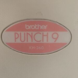 brother　ブラザー　PUNCH9　KH-260　編み機 ハンドクラフト　