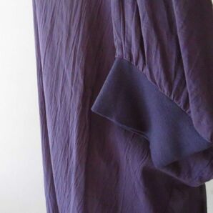 ■frauglatt■紫コットンを個性のふっくらラインロングトップの画像6