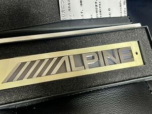 ★ALPINE アルパイン エンブレム KTD-P001EM 未使用品