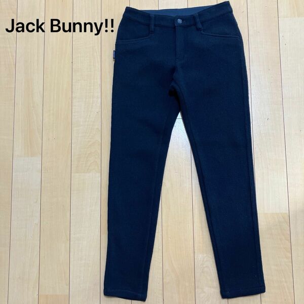 Jack Bunny ジャックバニー　ロングパンツ　フリースボンディング　紺　0