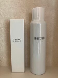 SHIRORU クリスタルホイップ＆薬用ホワイトニングゲルセット